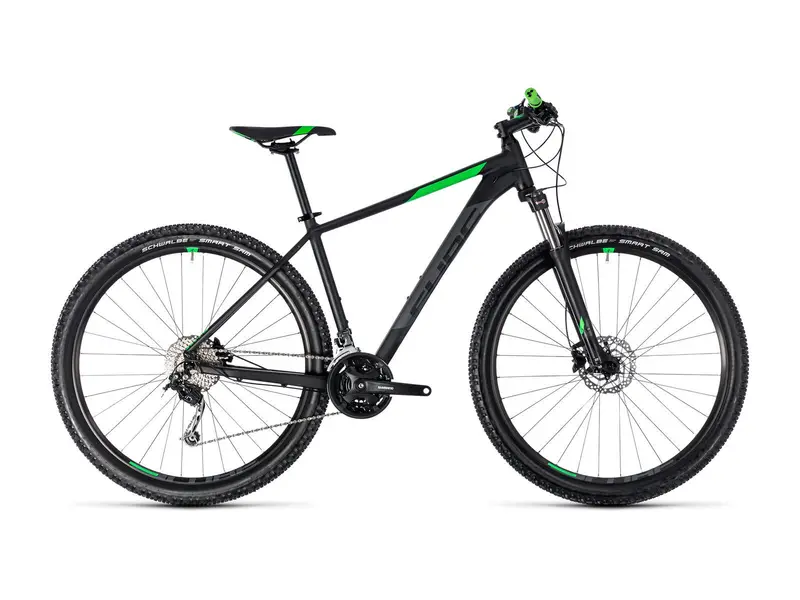 Cube Aim SL black´n´flashgreen