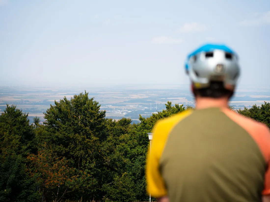 Blick vom Großen Inselsberg über den Thüringer Wald